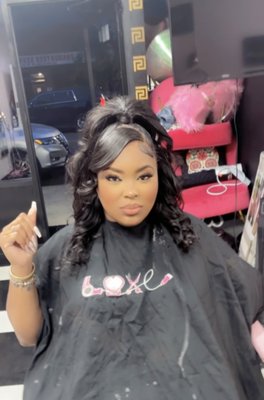 Hairstyling done by Trap Dollz - We are still building our Yelp profile and will upload more pictures, but feel free to check out these beautiful ladies who stopped by Trap Dollz for service!