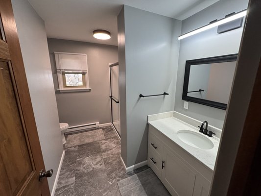 Outdated to Outstanding Bathroom Remodel. - Zuma Contracting took this bathroom from outdated to outstanding! Say goodbye to dated fixtures and worn-out designs-this remodel brings sleek, modern elegance with stylish finishes, contemporary lighting, and a fresh, functional layout. Every detail was upgrade to create a space that’s not only beautiful but also built for comfort and convenience. What a pleasure this was to bring this to our customers! Outdated to Outstanding Bathroom Remodel. - Zuma Contracting took this bathroom from outdated to outstanding! Say goodbye to dated fixtures and worn-out designs-this remodel brings sleek, modern elegance with stylish finishes, contemporary lighting, and a fresh, functional layout. Every detail was upgrade to create a space that’s not only beautiful but also built for comfort and convenience. What a pleasure this was to bring this to our customers!