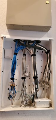 Reorganized Network Cabling - The customer was experiencing very poor speeds throughout their home. After our onsite consultation, we determined that the network was working poorly because of the damaged connectors and unorganized wiring. Tone out each line and organized them so they could be easily accessed. The customer saw an immediate boost in speed.