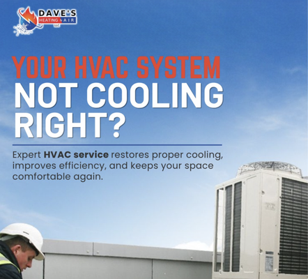 Expert HVAC Maintenance, Year-Round - Regular maintenance is the key to ensuring the longevity and efficiency of your HVAC system. At Dave’s Heating and Air LLC, we offer comprehensive maintenance services designed to keep your heating and cooling equipment operating at peak performance. Our maintenance plans include thorough inspections, cleaning, lubrication, and adjustment of system components to optimize efficiency and prevent potential breakdowns. Our skilled technicians also check for any signs of wear or potential issues, addressing them proactively to avoid costly repairs down the line. By investing in routine HVAC maintenance with Dave’s Heating and Air LLC, you not only prolong the lifespan of your system but also enjoy improved indoor air quality, lower energy bills, and consistent comfort year-round.