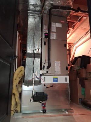 Heat pump Install/Electrification - Got an expensive oil furnace in your home? Our tech recently replaced one that was costing the homeowner over $900 per month just to refill. Heat pump Install/Electrification - Got an expensive oil furnace in your home? Our tech recently replaced one that was costing the homeowner over $900 per month just to refill.