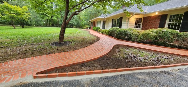 Brick salwak. - this project was done on September. Brick salwak. - this project was done on September.