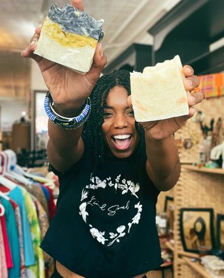 Natural products. Handmade jewelry. Art. Unique apparel and more. - Locally made and skin safe body products. Additionally unique art, jewelry, apparel and more.