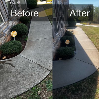 Pressure washing - This is our pressure washing side of the company bring the best curb appeal to your home at an affordable price!
