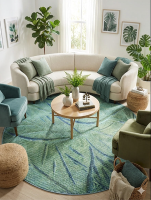 Large Rugs - These are just a few of our beautiful large indoor rugs. We have a huge selection with many more styles, colors, and sizes in our showroom! Stop by to browse the full collection and find the perfect rug to complete your space. We’d love to help you create the home of your dreams!