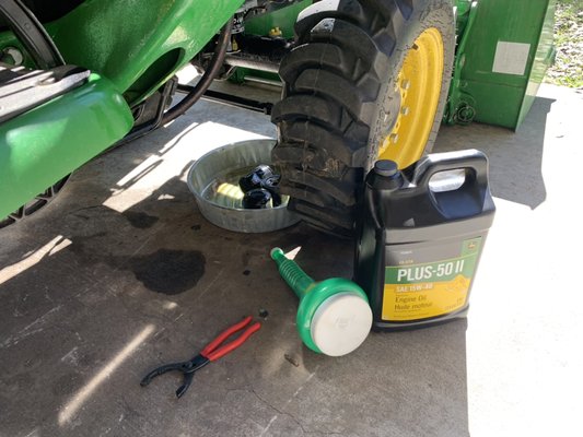 Changed the engine oil filters, fuel filters, and hydraulic filter. SAME DAY! - Customer called us in the morning for a service and maintenance. We were at the customers house and gone within 2 hours. SAME DAY SERVICE! Changed the engine oil filters, fuel filters, and hydraulic filter. SAME DAY! - Customer called us in the morning for a service and maintenance. We were at the customers house and gone within 2 hours. SAME DAY SERVICE!