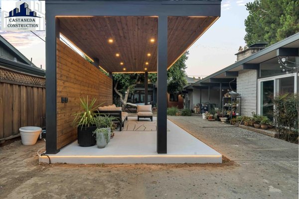 Pergola - This beautiful pergola was built to enjoy a fun summer night!