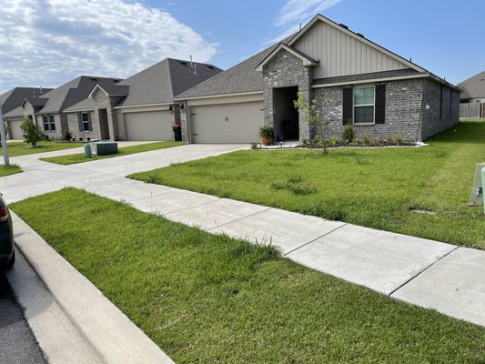 Lawn-care services - This was our first to this client’s property. Check out the detail!! Lawn-care services - This was our first to this client’s property. Check out the detail!!