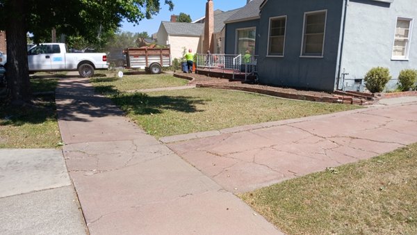 bush and plants romove away - A new coutomer contacted me and he asked me for an estimate to remove all the plants and bushes onfront of his house I gave him an estimate he agreed and I started working with my crew it was Hard to romove the roots but with patiente we did it now my coutomer's front yard looks really good! bush and plants romove away - A new coutomer contacted me and he asked me for an estimate to remove all the plants and bushes onfront of his house I gave him an estimate he agreed and I started working with my crew it was Hard to romove the roots but with patiente we did it now my coutomer's front yard looks really good!