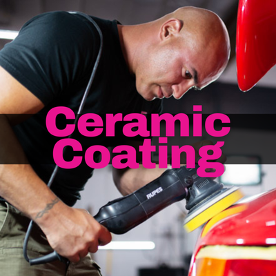 Ceramic Coatings - Ceramic Pro® Coatings protects the paint from staining, UV damage, bugs, dirt, and debris. This product has a glossy, hydrophobic finish allowing water and other liquids to bead off the surface easily. Ceramic Coatings - Ceramic Pro® Coatings protects the paint from staining, UV damage, bugs, dirt, and debris. This product has a glossy, hydrophobic finish allowing water and other liquids to bead off the surface easily.