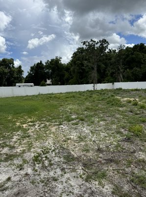 Tilling - Tilling job complete in preparation for sod