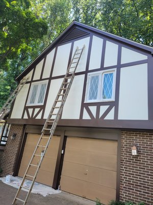 Exterior Painting - We change the exterior color of siding and wood.