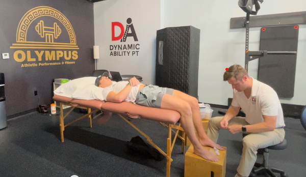 Dry Needling for Tri-Athlete with Chronic Ankle Dysfunction - A competitive triathlete with a history of left ankle fracture and screw fixation had chronic ankle stiffness and limited dorsiflexion (6–10°). After a single dry needling session, ankle mobility improved to 15° immediately, with reduced tightness behind the knee in standing and weight bearing. This allowed better movement and improved comfort during training.  The work doesn't stop there as all patients once they have a reset receive targeted home program to help with their progression towards their goals.