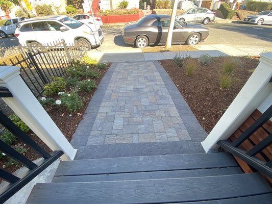 Oakland CA, New Landscape project - Oakland. CA Pavers, Natural grass, Irrigation, Drainage, Plants, privacy edges . Oakland CA, New Landscape project - Oakland. CA Pavers, Natural grass, Irrigation, Drainage, Plants, privacy edges .