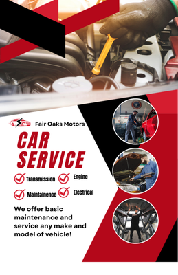 Service Department - Come see us today! Open early and close late. Pick up, drop off service for you vehicle. We accept tow ins too! We can't wait to see you.