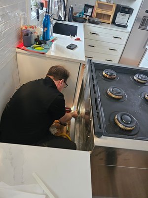 Appliance Servicing Portfolio - group of photos of our installations and repairs