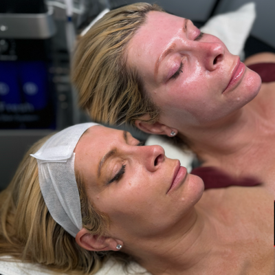 HYDRAFACIAL - A HydraFacial is a non-invasive skincare treatment that combines cleansing, exfoliation, extraction, hydration, and antioxidant protection into one session. Using a patented Vortex-Fusion device, it leaves the skin refreshed, hydrated, and radiant, addressing concerns like fine lines, enlarged pores, and uneven texture. The procedure is quick, suitable for all skin types, and requires no downtime. HYDRAFACIAL - A HydraFacial is a non-invasive skincare treatment that combines cleansing, exfoliation, extraction, hydration, and antioxidant protection into one session. Using a patented Vortex-Fusion device, it leaves the skin refreshed, hydrated, and radiant, addressing concerns like fine lines, enlarged pores, and uneven texture. The procedure is quick, suitable for all skin types, and requires no downtime.