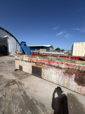Industrial Underground Water Tank Restoration – Florida - Blast Off Mobile Blasting completed abrasive blasting and surface preparation as part of the restoration of an industrial underground water tank.

Tank environments demand thorough surface preparation before a new protective coating system can be applied. Our team utilized industrial abrasive blasting equipment to remove corrosion, deteriorated coatings, rust, and surface contaminants from the steel, creating the proper surface profile for recoating.

Projects involving tanks and industrial infrastructure require specialized equipment, experienced crews, careful planning, and attention to surface preparation standards to help ensure long-term coating performance.

Blast Off Mobile Blasting provides professional surface preparation and restoration services for water tanks, industrial facilities, structural steel, infrastructure, and other large-scale commercial applications throughout Florida.

Remove • Restore • Refresh

Industrial • Commercial • Tanks • Infrastructure • Structural Steel