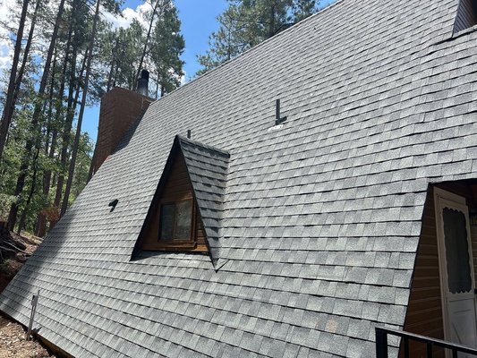 Prescott, AZ Roof Restoration: Transforming A-Frame Beauty with Arrow Roofing - Completed 2023
Explore Arrow Roofing's exceptional restoration services in Prescott, AZ. Our portfolio features a beautiful A-Frame house with an old 30-year roof needing extensive restoration. Witness remarkable craftsmanship and meticulous attention to detail, including seamless transitions and expert replacement of rotten plywood. Trust Arrow Roofing for quality roof restoration in Prescott, AZ. Prescott, AZ Roof Restoration: Transforming A-Frame Beauty with Arrow Roofing - Completed 2023
Explore Arrow Roofing's exceptional restoration services in Prescott, AZ. Our portfolio features a beautiful A-Frame house with an old 30-year roof needing extensive restoration. Witness remarkable craftsmanship and meticulous attention to detail, including seamless transitions and expert replacement of rotten plywood. Trust Arrow Roofing for quality roof restoration in Prescott, AZ.