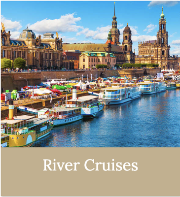 River Cruises - River cruising has quickly become one of the most popular ways of traveling. From the waterways of Europe to sailing down the Mekong River, pack and unpack once and watch the beautiful scenery pass by. Find exciting itineraries for all tastes and budgets. Sail some of the most enchanting rivers like the Douro, the Danube, Rhine and many others. Hop on and off the ship for included excursions as you dock right in the heart of many of the world’s most fascinating cities. River Cruises - River cruising has quickly become one of the most popular ways of traveling. From the waterways of Europe to sailing down the Mekong River, pack and unpack once and watch the beautiful scenery pass by. Find exciting itineraries for all tastes and budgets. Sail some of the most enchanting rivers like the Douro, the Danube, Rhine and many others. Hop on and off the ship for included excursions as you dock right in the heart of many of the world’s most fascinating cities.
