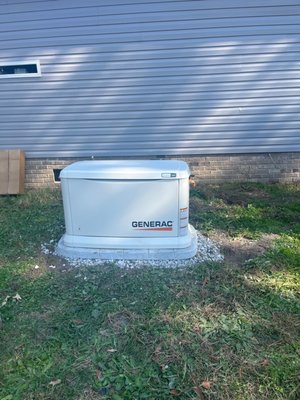 Generator Install 2023 - Installed a Generac Generator December 2023