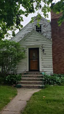 Freshening up wood siding - We power washed the house and painted the wood siding. Freshening up wood siding - We power washed the house and painted the wood siding.