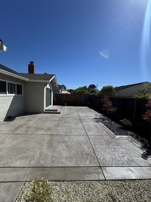 Custom Stamped, Colored, & Sealed Patio in Foster City, CA - Working on this project and watching it come to life was amazing to say the least. Our client Lucy loved the result and said she couldn’t be happier! Nothing like a stylish outdoor patio designed for relaxation, entertainment, & longevity. Custom Stamped, Colored, & Sealed Patio in Foster City, CA - Working on this project and watching it come to life was amazing to say the least. Our client Lucy loved the result and said she couldn’t be happier! Nothing like a stylish outdoor patio designed for relaxation, entertainment, & longevity.