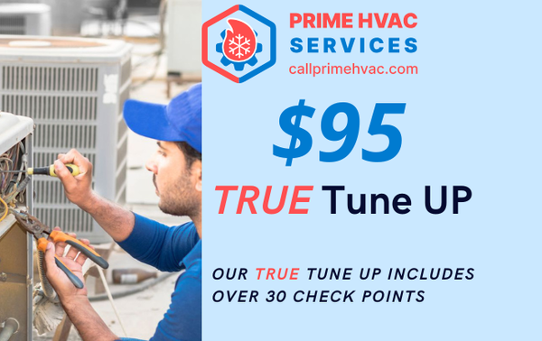 $95 True Tune UP - Our True Tune up include over 30 check points. We will check your system thoroughly $95 True Tune UP - Our True Tune up include over 30 check points. We will check your system thoroughly