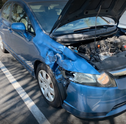 Honda Civic Before/After - Fender bender? Look no further than Collision Care Experts! Honda Civic Before/After - Fender bender? Look no further than Collision Care Experts!