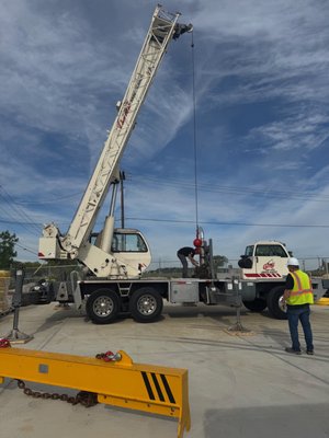 Natural Gas Tank Unloading - Unloading gas tanks Natural Gas Tank Unloading - Unloading gas tanks