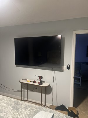 Tv mounting - Tv mount no invisible wires Tv mounting - Tv mount no invisible wires