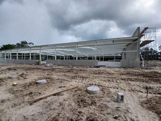 Tractor Supply, Naples FL - This is a new built, masonry and concrete pumping. Tractor Supply, Naples FL - This is a new built, masonry and concrete pumping.