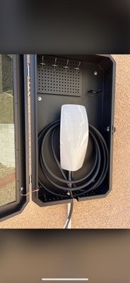 Tesla ev installation - These EV chargers are install in two different locations (also two separate clients) Tesla ev installation - These EV chargers are install in two different locations (also two separate clients)