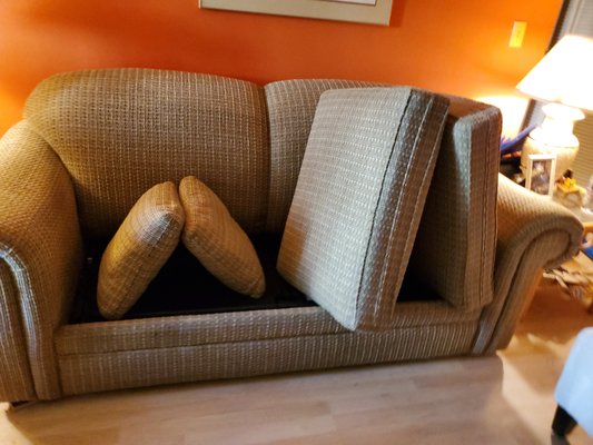 Sofa Cleaning - Customer in Jupiter, FL - Sofa Cleaning