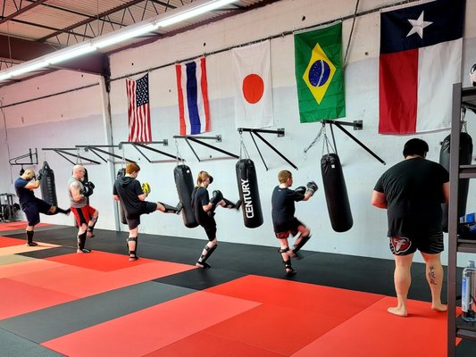 Muay Thai Class - These are photos of our gym Muay Thai Class - These are photos of our gym