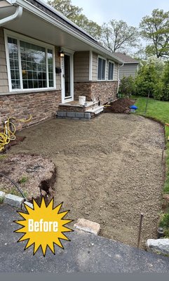 Paver instillation - This is one of our past projects, where we had the pleasure of installing pavers & planting a few annuals. Call us or message us for a FREE quote today! 🌿 Paver instillation - This is one of our past projects, where we had the pleasure of installing pavers & planting a few annuals. Call us or message us for a FREE quote today! 🌿