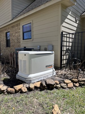 24Kw Generac With Genpad - 24kw Generac Generator With Genpad Installed By Our Team