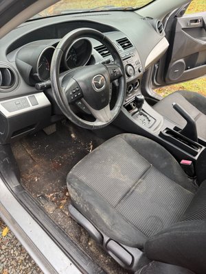 Mold Removal - This is a Mold Remediation, we remove the mold and sanitize the vehicle to restore it to good condition.