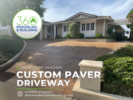 Custom Paver Driveway - Complete driveway remodel Custom Paver Driveway - Complete driveway remodel