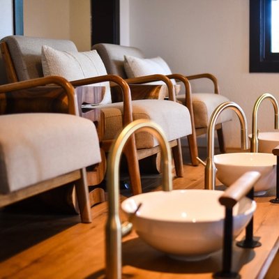 We have a Beautiful newly renovated nail studio located in our loft. We offer gel extensions, nail art, spa pedicures, shellac and lacquer - Our nail studio made its debut in July of 2023 and runs beautifully with two talented nail artists. We’re happy to offer spa pedicures, manicures, gel extensions and both shellac and lacquer polishes. Check out our website today to schedule your nail appointment! We have a Beautiful newly renovated nail studio located in our loft. We offer gel extensions, nail art, spa pedicures, shellac and lacquer - Our nail studio made its debut in July of 2023 and runs beautifully with two talented nail artists. We’re happy to offer spa pedicures, manicures, gel extensions and both shellac and lacquer polishes. Check out our website today to schedule your nail appointment!