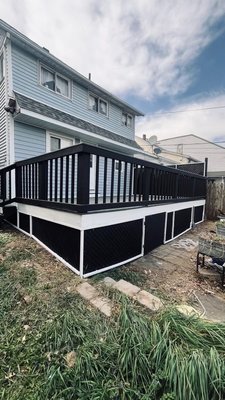 Deck - This was a remodel of a deck. Deck - This was a remodel of a deck.