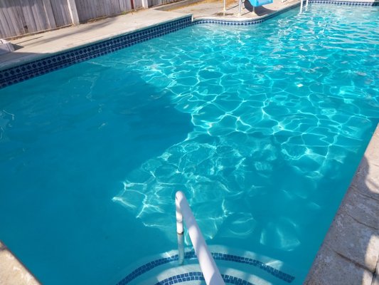 Green to Clean - Acid Wash - This pool had been sitting for over a year. We got it back in 4 days. Piece of cake Green to Clean - Acid Wash - This pool had been sitting for over a year. We got it back in 4 days. Piece of cake