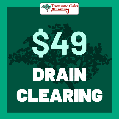 $49 Drain Cleaning or its FREE - $49 Drain Cleaning or its FREE! Call Thousand Oaks Plumbing Today! (Proper Access, Indoor, Residential Only)