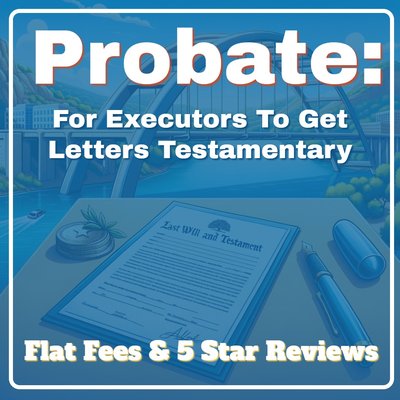 Probate after death - We represent executors for Probate on a flat fee. We can also help with small estate affidavits, muniment of title, heirship determination and administration typically on a flat fee. If you're a beneficiary who has been cheated out of at least $250,000 for your share of the estate, then we may be able to represent you on a contingency fee basis which means our attorney's fees are contingent upon your recovery.