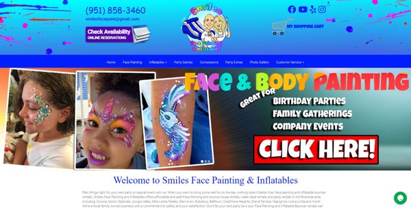 Our New Website Is Up and Running!!! - We are so excited to announce our new website!!! You can now view all of our availability and even conveniently book online. Please check it out and we hope you love it. Our New Website Is Up and Running!!! - We are so excited to announce our new website!!! You can now view all of our availability and even conveniently book online. Please check it out and we hope you love it.