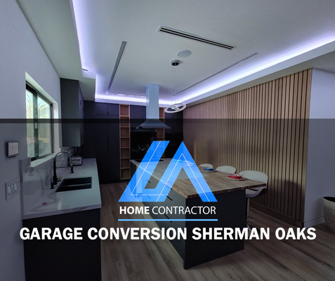 Garage Conversion Sherman Oaks - If it is time to turn your garage from an unused space into something that can actually make you money, then call the LA Home Contractor. Your garage conversion can be a source of income or a room for a family member.
