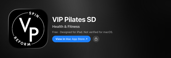 Download the VIP Pilates SD App on iOS & Android Today! - Make scheduling your next class easy—download our VIP Pilates SD app!
With just a few taps, you can:
Book classes instantly
View our full schedule
Manage your memberships and packages
Stay updated on studio news and exclusive offers
Available now on both the App Store and Google Play. Search “VIP Pilates SD” or scan the QR code in-studio to get started.
Take your Pilates journey to the next level—anytime, anywhere! Download the VIP Pilates SD App on iOS & Android Today! - Make scheduling your next class easy—download our VIP Pilates SD app!
With just a few taps, you can:
Book classes instantly
View our full schedule
Manage your memberships and packages
Stay updated on studio news and exclusive offers
Available now on both the App Store and Google Play. Search “VIP Pilates SD” or scan the QR code in-studio to get started.
Take your Pilates journey to the next level—anytime, anywhere!