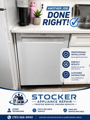 Dishwasher Installation - Bosch Dishwasher Installation.