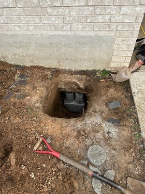 Foundation Repair - These are photos of a project that was completed in Fredericksburg Texas. Outstanding job done in a very timely fashion. For any of your structural needs, call 210-364-9321. We will provide you with a professional free estimate.