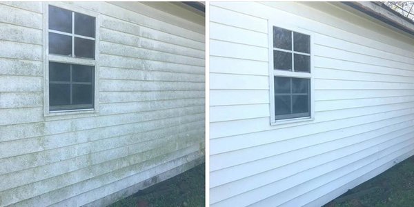 Siding - We use the same SoftWash Systems technology and 100% biodegradable cleaning solutions that have safely cleaned over 100,000 roofs nationwide! Siding - We use the same SoftWash Systems technology and 100% biodegradable cleaning solutions that have safely cleaned over 100,000 roofs nationwide!